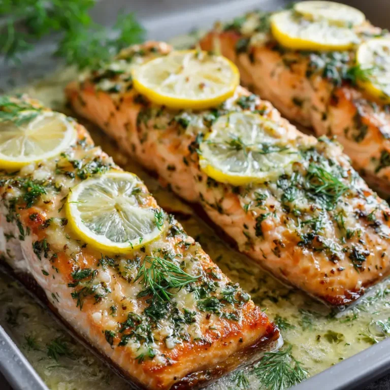 Lemon Herb Baked Salmon