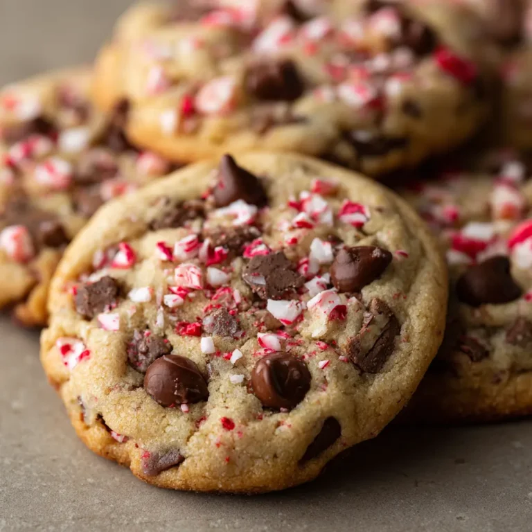 Peppermint Chocolate Chip Cookies: A Festive Delight