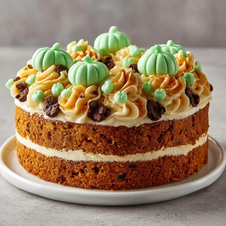Pumpkin Patch Cake