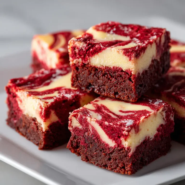 Red Velvet Cheesecake Brownies Recipe