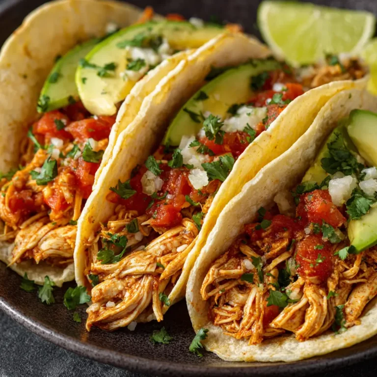 Slow Cooker Chicken Tacos – Quick & Delicious