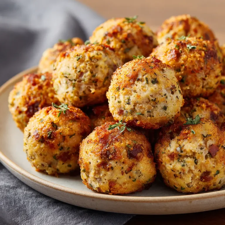 Turkey Stuffing Balls: A Delicious Twist on a Classic Dish