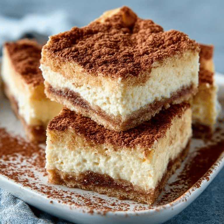 Easy Keto Churro Cheesecake Bars | Sugar-Free Dessert You’ll Love