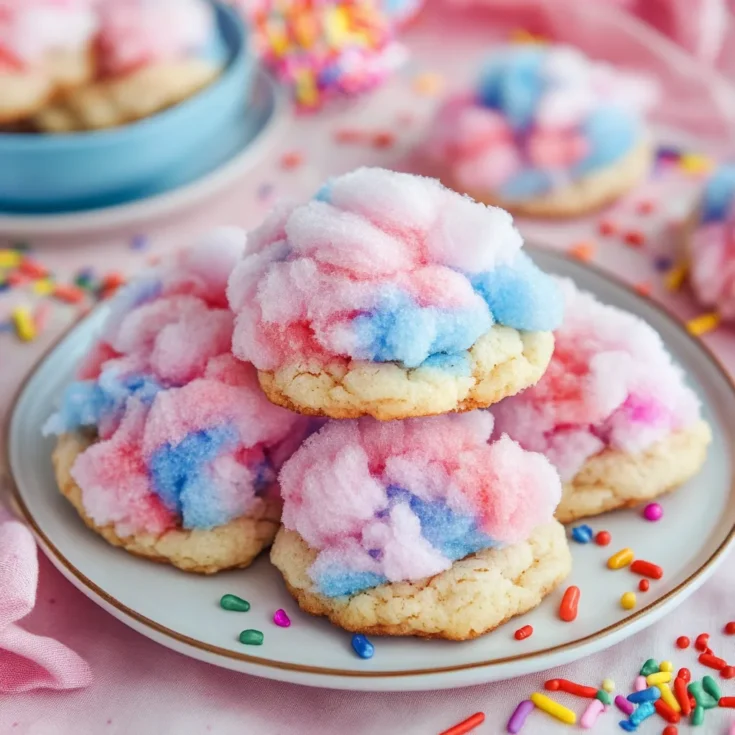 Soft Cotton Candy Cookies: A Sweet Treat for All Occasions