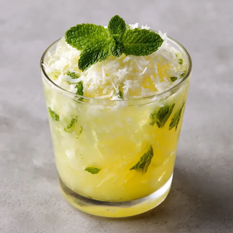 Brazilian Lemonade with Coconut: A Tropical Refreshment for Any Occasion