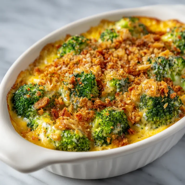 Broccoli Cheese Casserole: A Comforting Classic