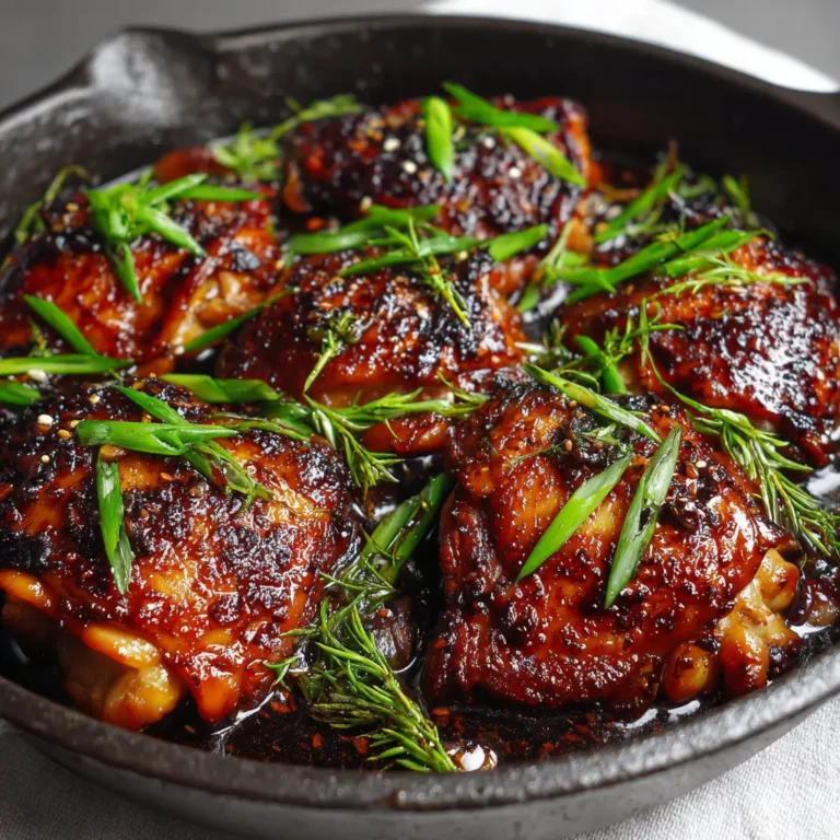 Caramelised Soy Chicken in Garlic Ginger: A Flavorful Delight