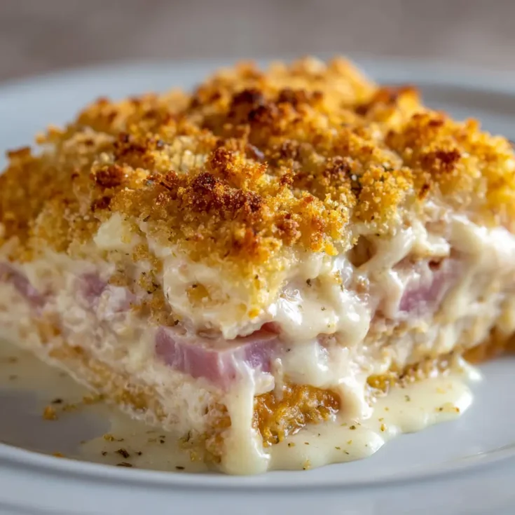 Chicken Cordon Bleu Casserole