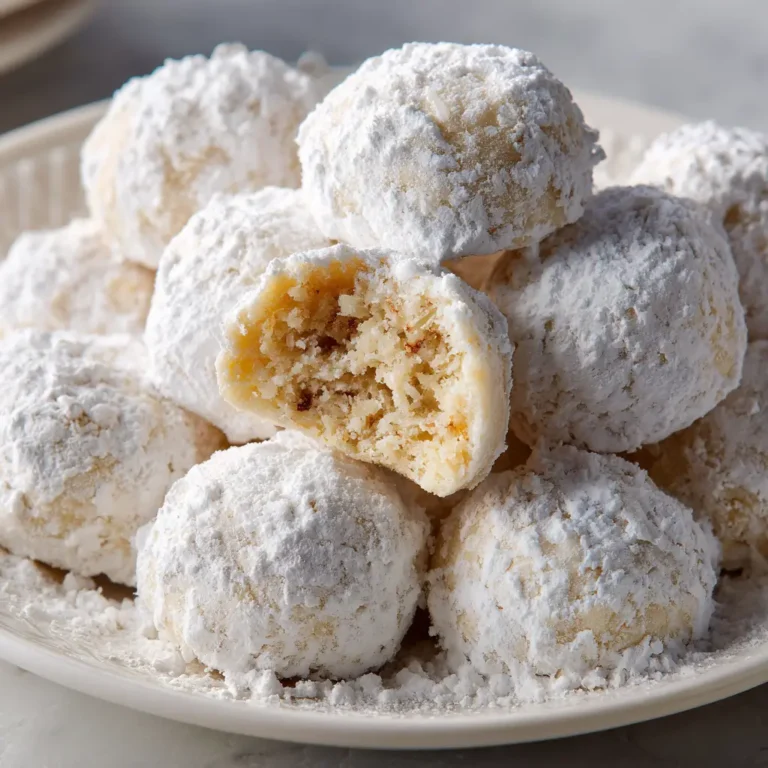 Coconut Snowball Cookies: A Delightful Treat