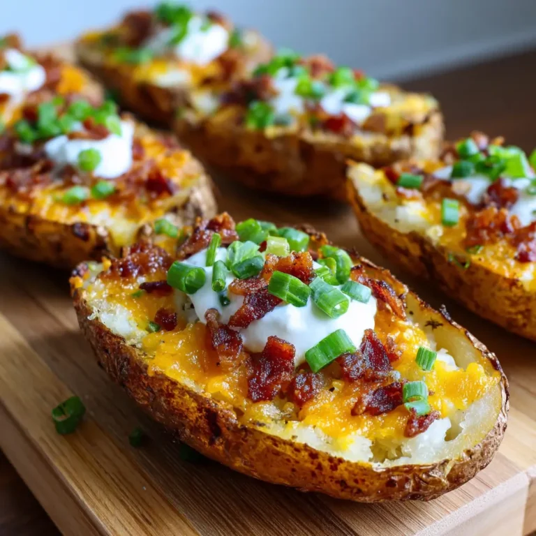 Crispy Loaded Potato Skins: A Perfect Appetizer for Any Occasion