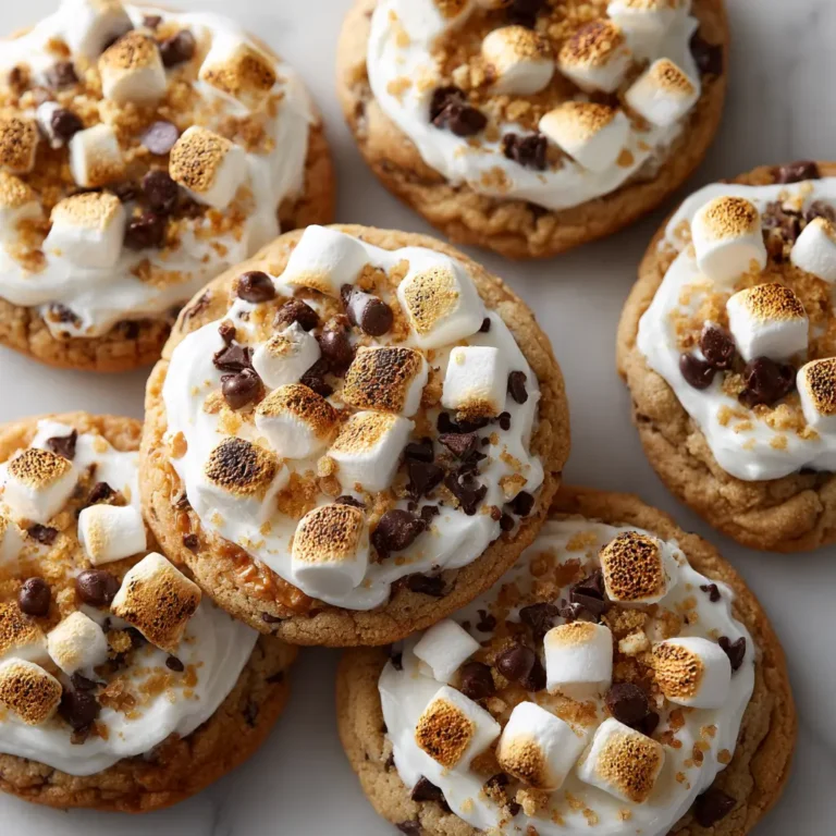 Frosted S’mores Cookies: A Sweet Campfire Classic in Cookie Form
