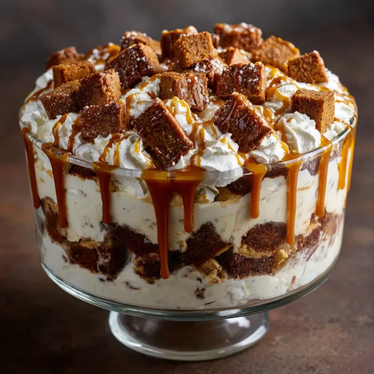Festive Gingerbread Trifle: A Layered Delight for the Holidays