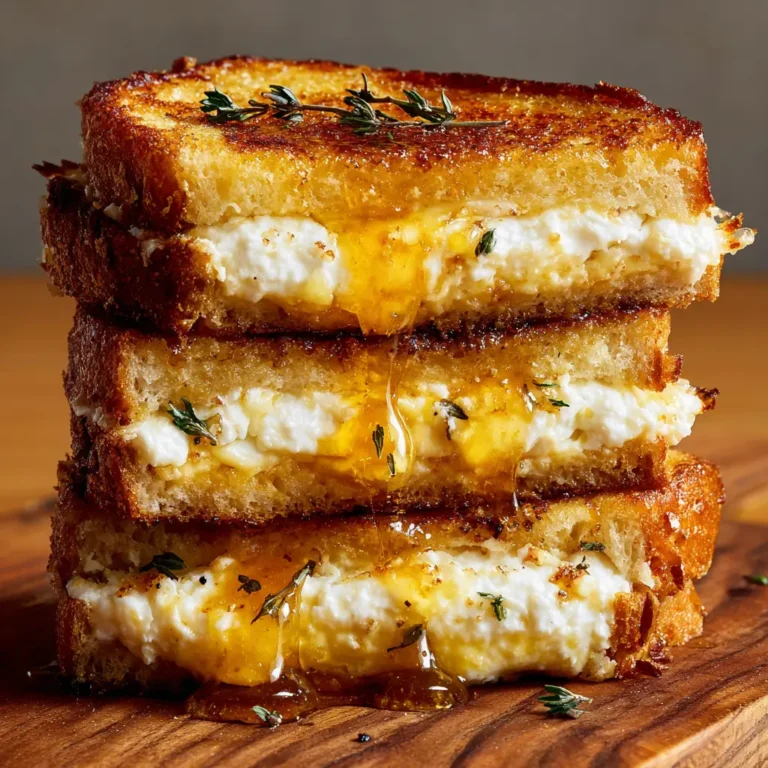 Goat Cheese Grilled Cheese with Honey: A Sweet and Savory Delight