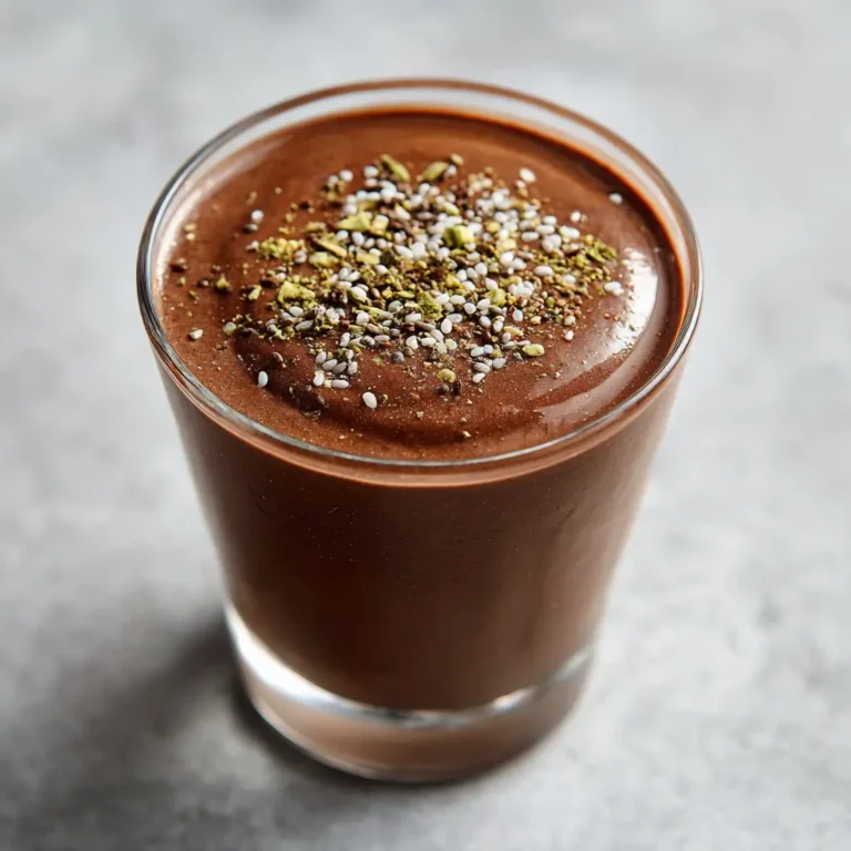 Keto Avocado Chocolate Smoothie Recipe