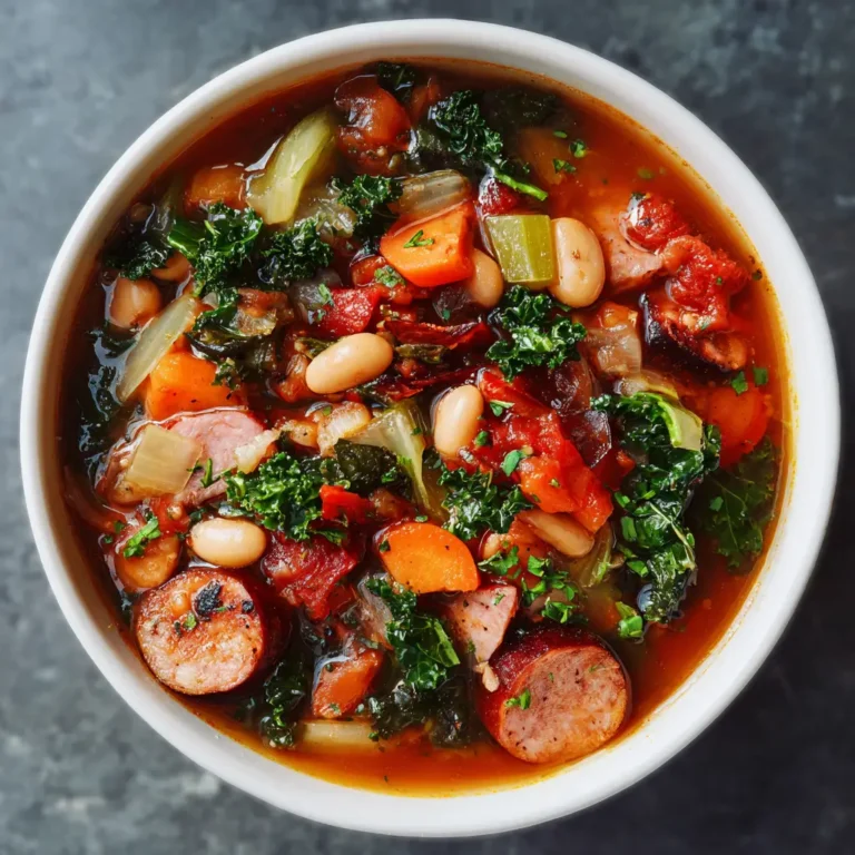 Portuguese Bean Soup: A Hearty and Flavorful Delight