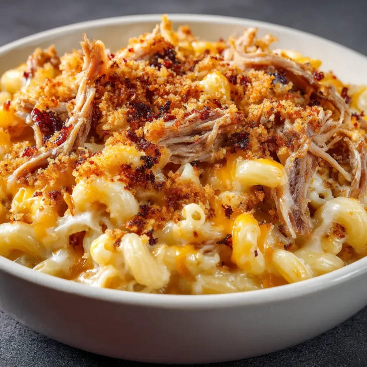 Pulled Pork Mac and Cheese