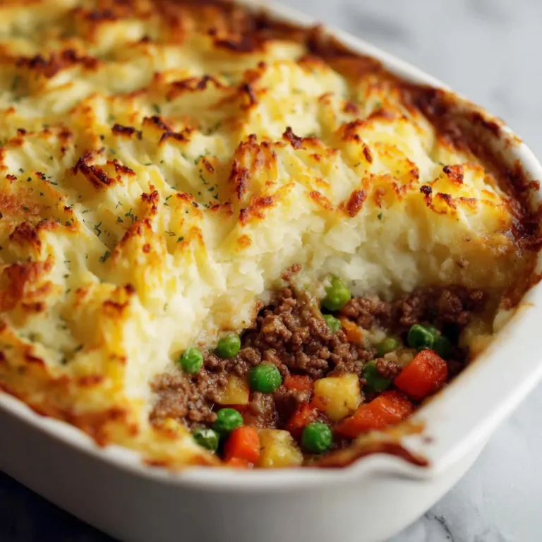 Shepherd’s Pie: A Hearty Comfort Food Classic