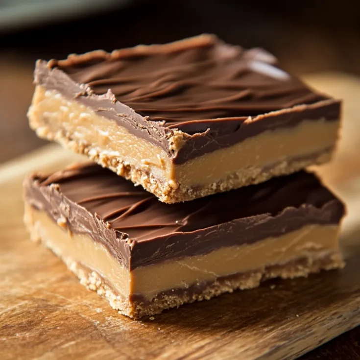 Chocolate-Frosted Peanut Butter Bars | Aka: Lunch Lady Bars
