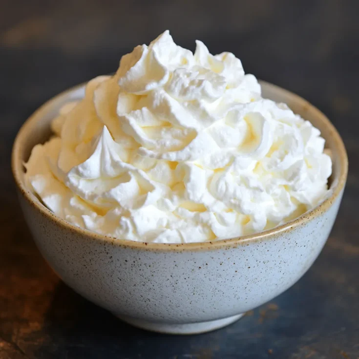 How to Make Stabilized Whipped Cream