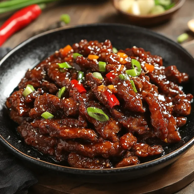 Crispy Sweet-Heat Chilli Beef: A Flavor Explosion Awaits!