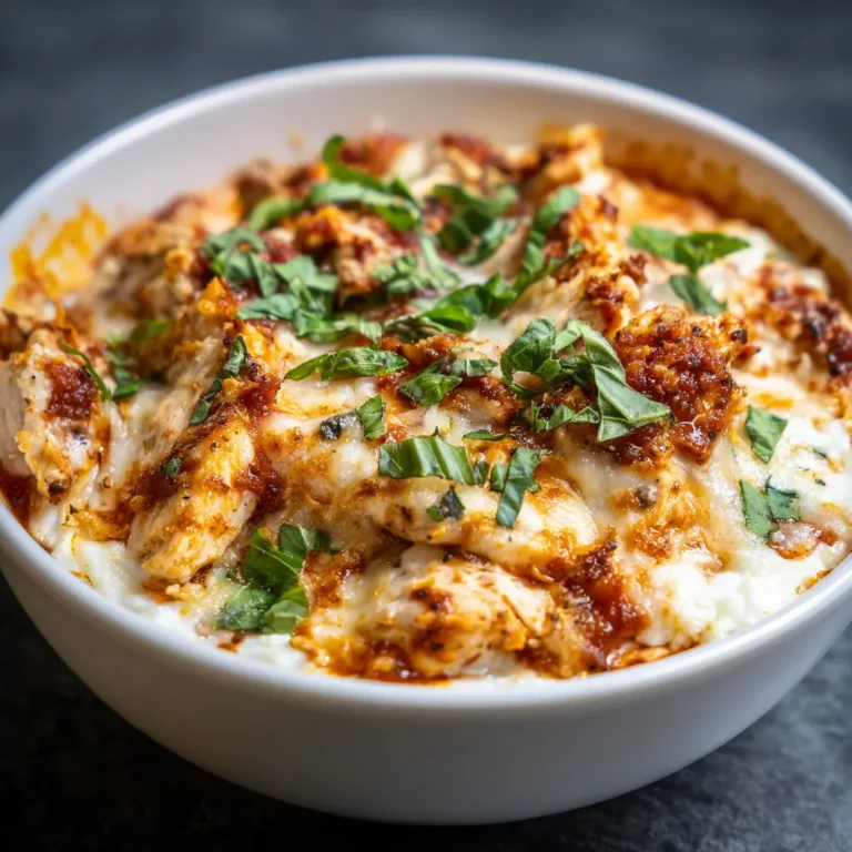 High Protein Chicken Parm Cottage Cheese Bowl: A Nutritious Twist on a Classic