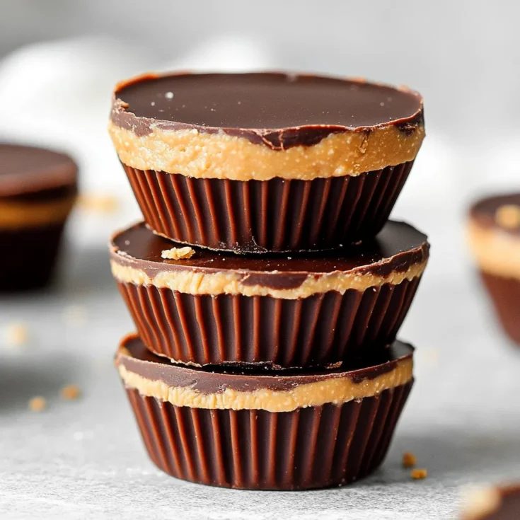 No-Bake Chocolate Peanut Butter Cups