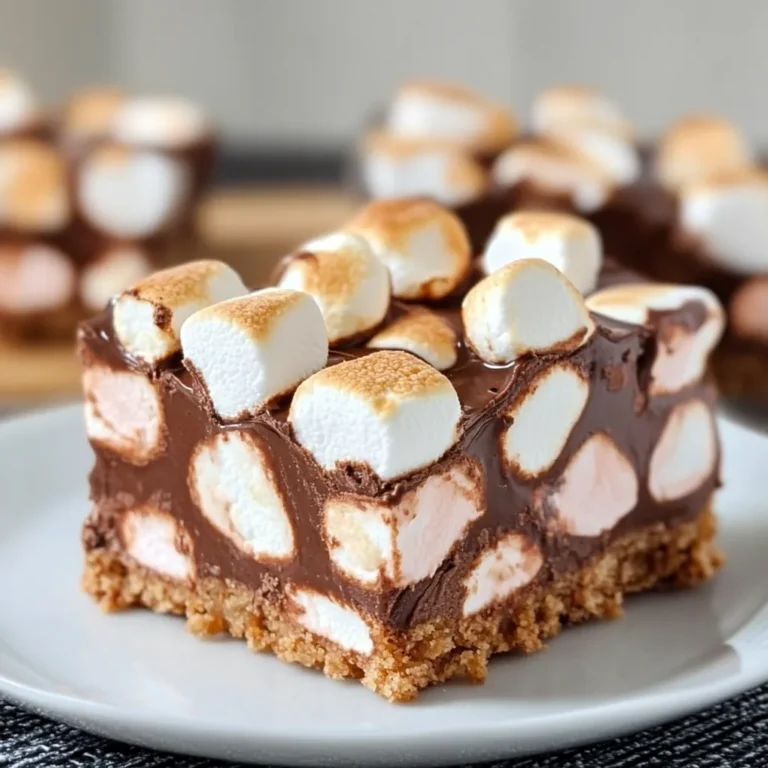 No-Bake Chocolate Marshmallow Squares