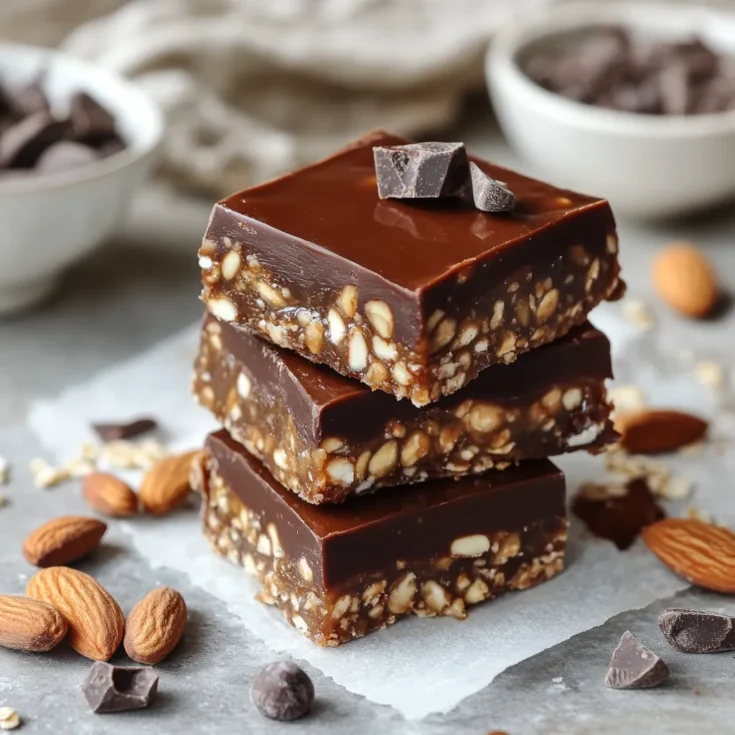 No-Bake Chocolate Date Caramel Bars