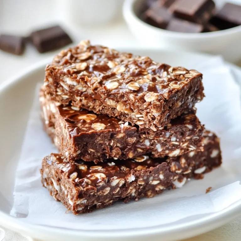 No-Bake Chocolate Coconut Crunch Bars