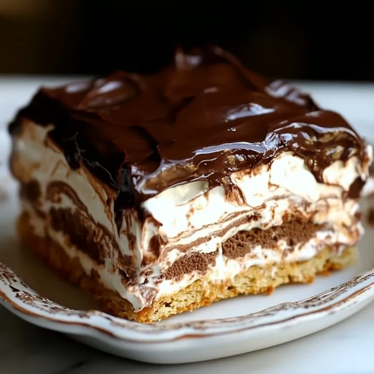 No-Bake Chocolate Éclair Dessert: A Delightful Treat for Everyone