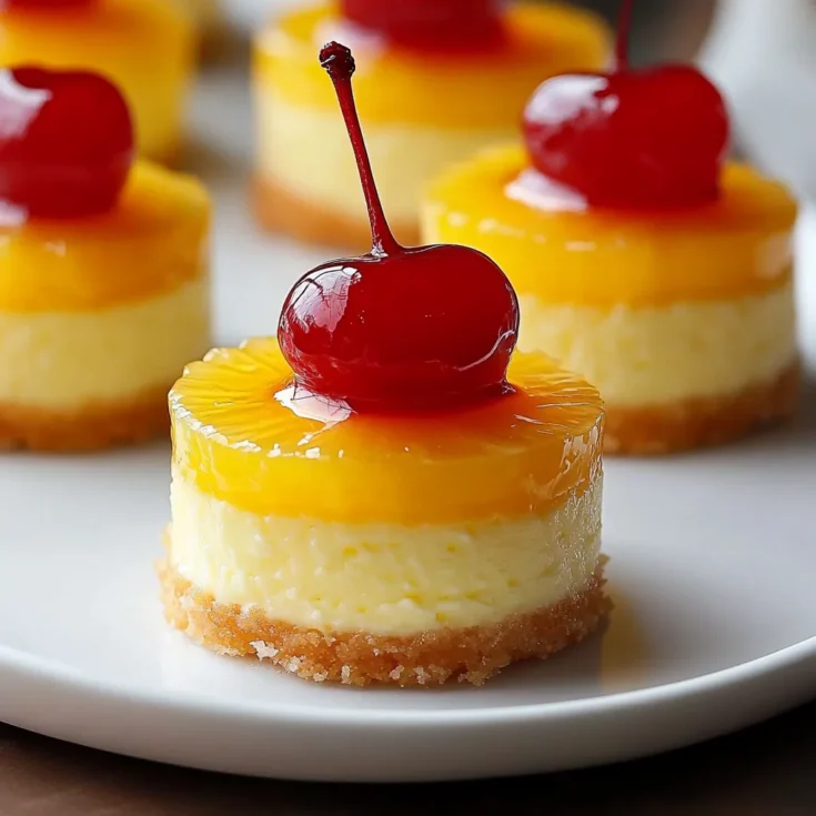 Mini Pineapple Upside-Down Cakes