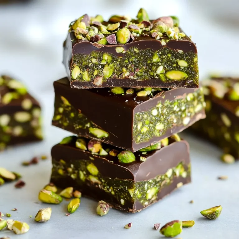 Dubai Chocolate Pistachio Bars