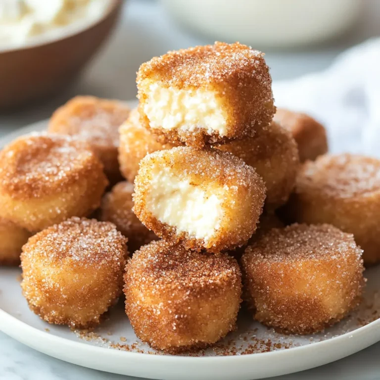 Churro Cheesecake Bites: A Sweet Indulgence