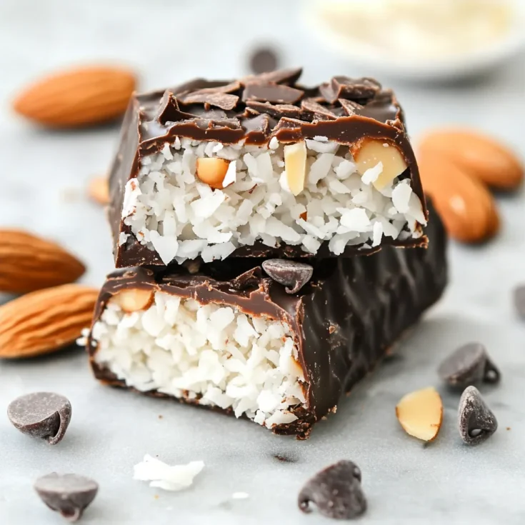 No-Bake Almond Joy Dessert Bars