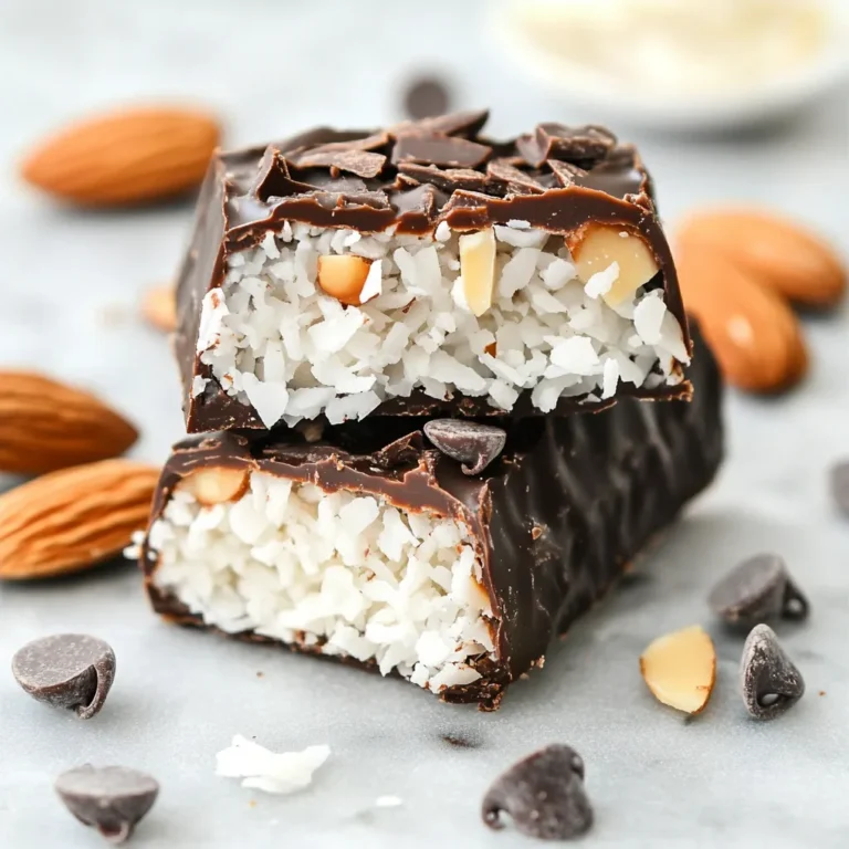 No-Bake Almond Joy Dessert Bars