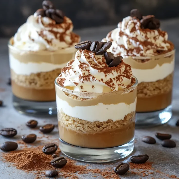 No-Bake Cappuccino Dessert Cups