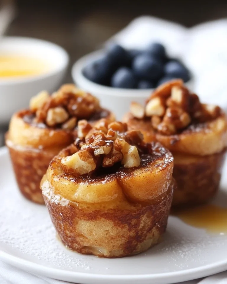 Baked French Toast Muffin Cups
