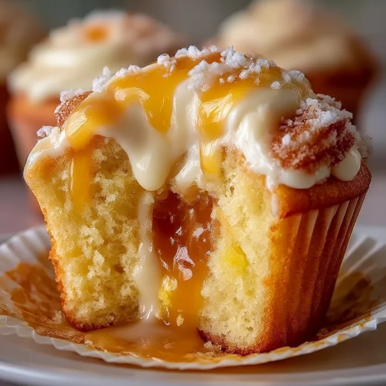 Honey Peach Cream Cheese Cupcakes: A Delightful Treat for Any Occasion