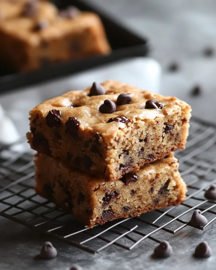 Brown Butter Chocolate Chip Snack Cake