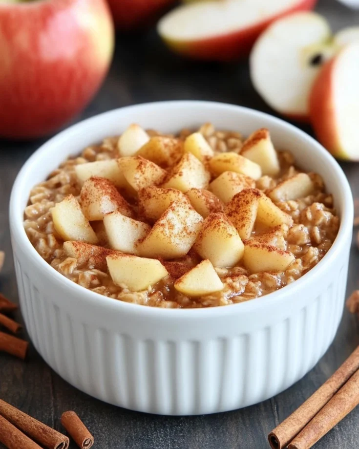 Apple Cinnamon Protein Baked Oats