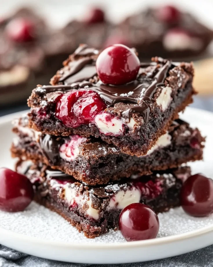 Black Forest Cookie Bars