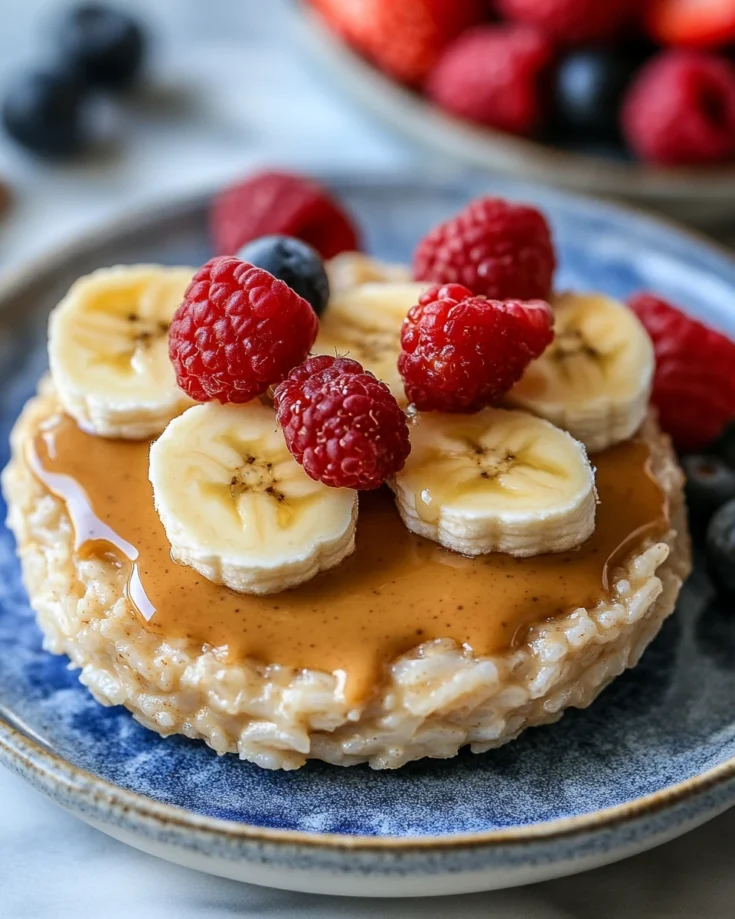 Honey Almond Butter Breakfast Rice Cakes