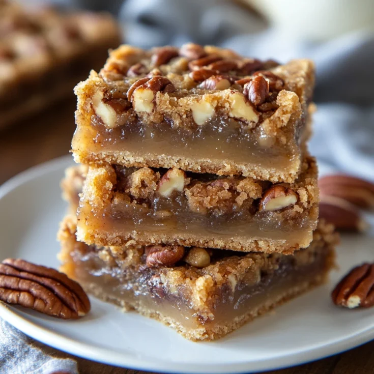 Brown Butter Pecan Pie Cookie Bars