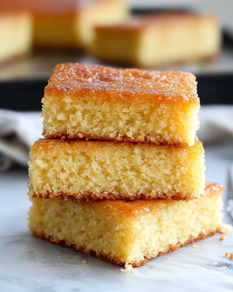 Vanilla Brown Sugar Buttermilk Snack Cake
