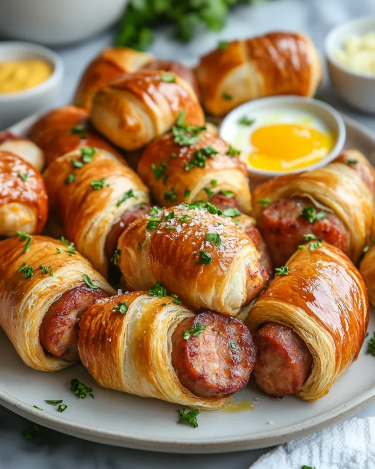 Breakfast Pigs in Blanket Rolls