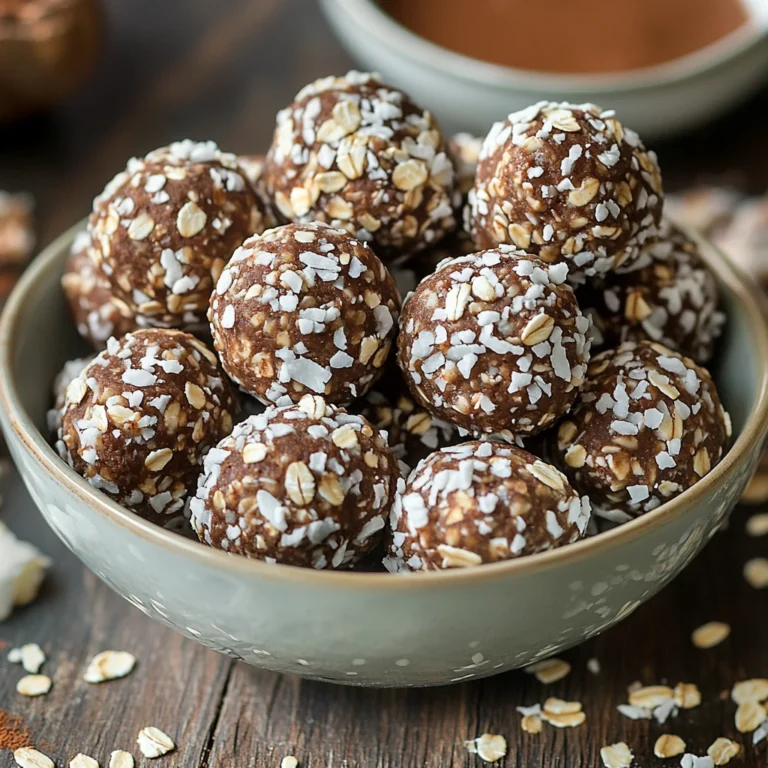 No-Bake Coconut Mocha Energy Bites