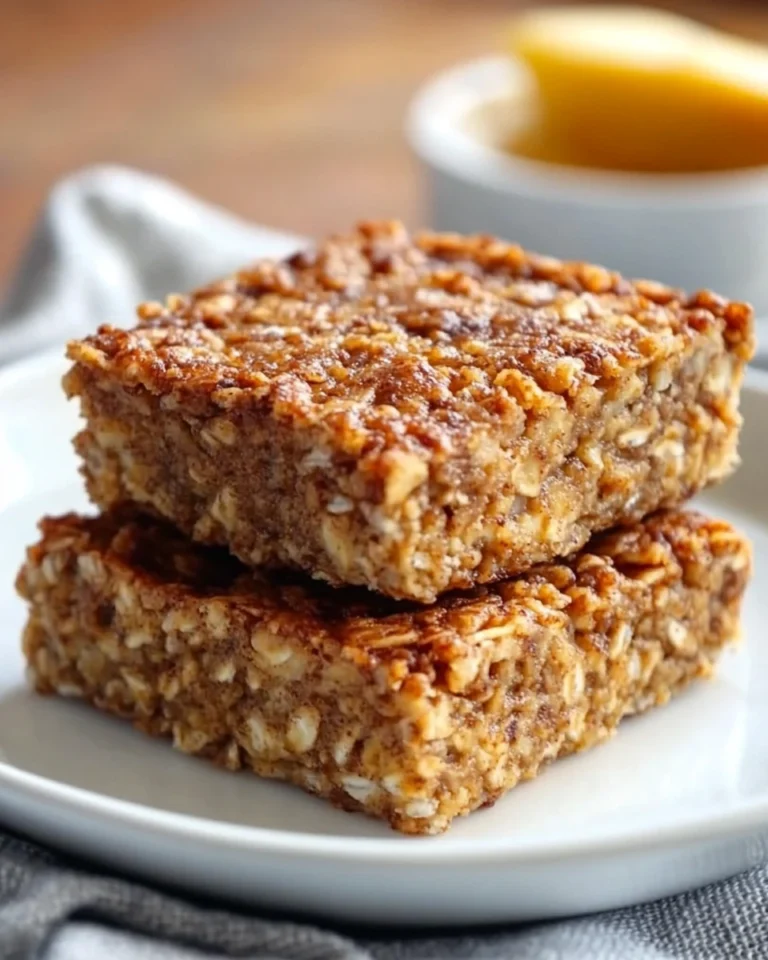 Honey Cinnamon Protein Breakfast Squares