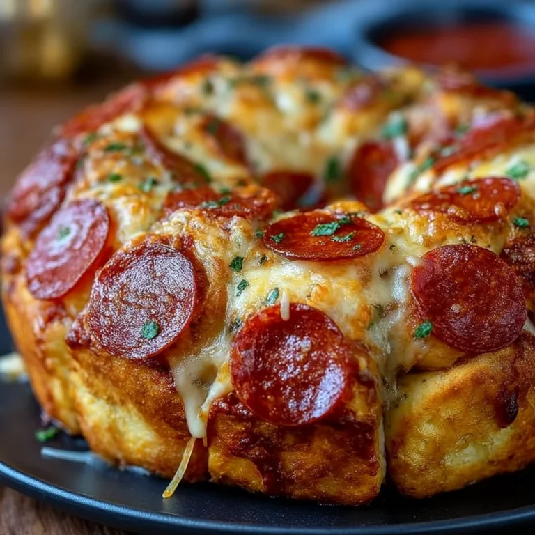 Easy Pepperoni Pizza Monkey Bread
