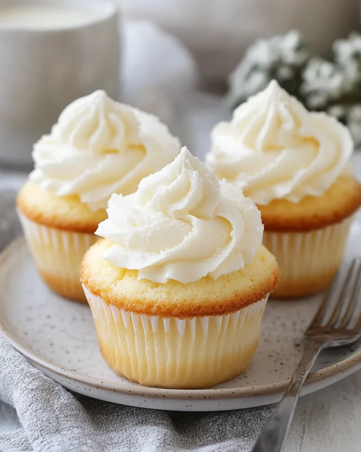 Japanese Cotton Cheesecake Cupcakes