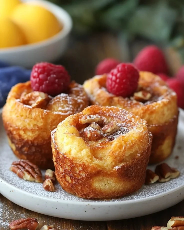 Baked French Toast Muffin Cups